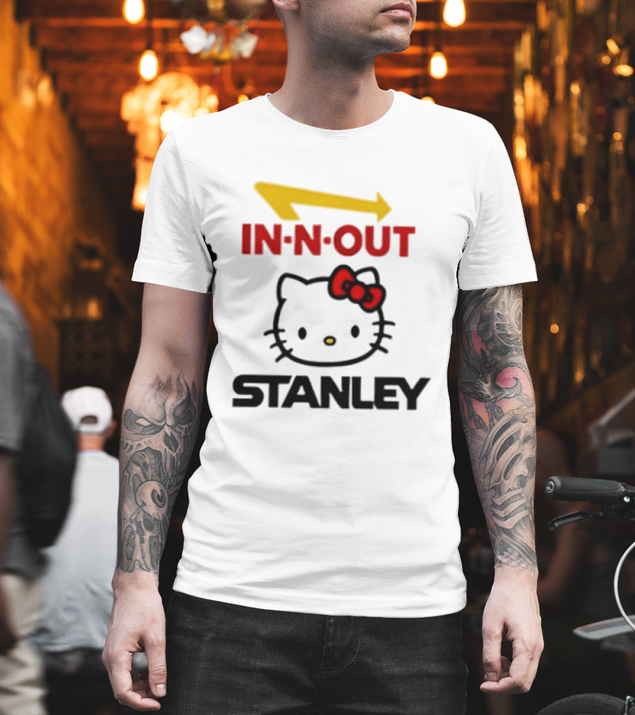 In N Out Hello Kitty Stanley Collaboration T-Shirt