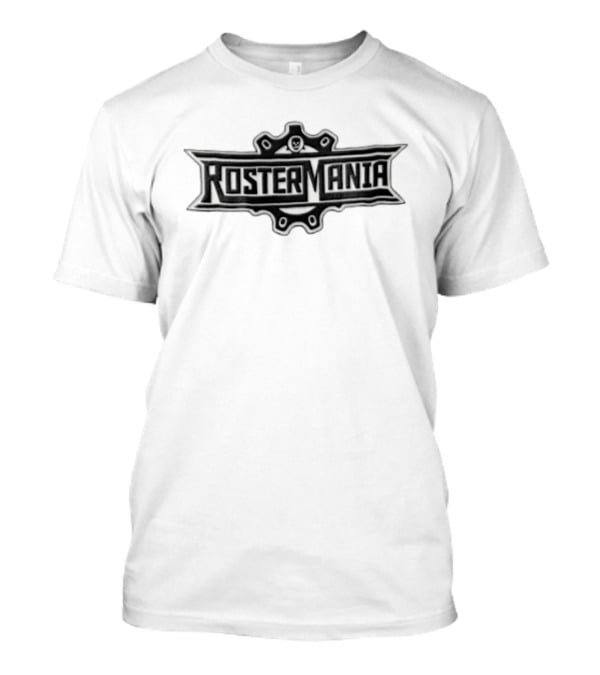 Rostermania Black Skull Gear T-Shirt