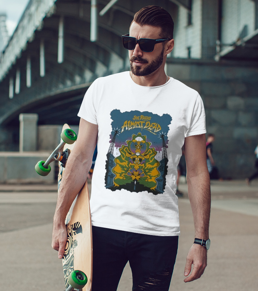 Joe Russo's Almost Dead Rooftop Pier 17 New York NV September 25 26 2026 Event Psychedelic T-Shirt