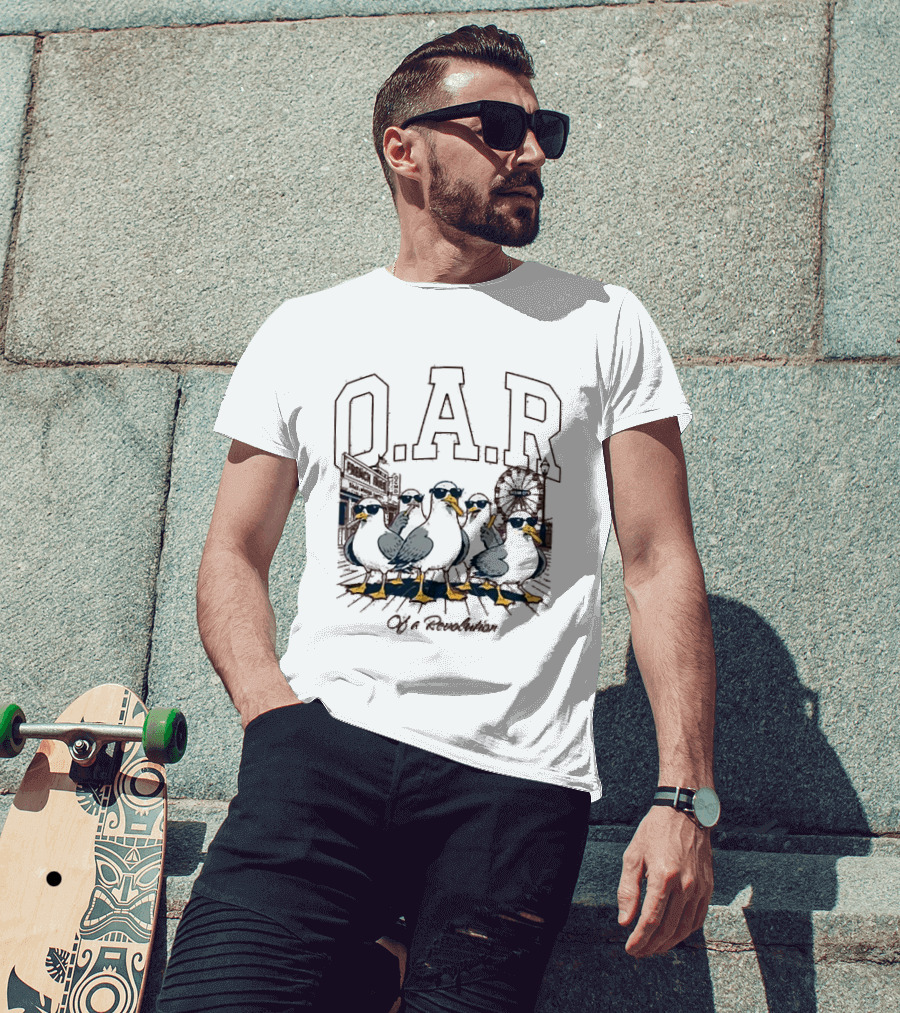 O.A.R. Of A Revolution Risky Business Seagull Ducks T-Shirt