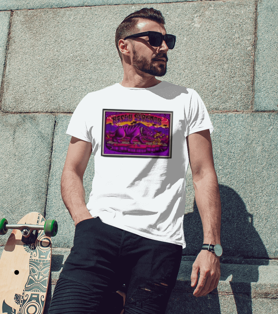 Billy Strings Tour 2026 Los Angeles Inglewood Purple Tiger T-Shirt