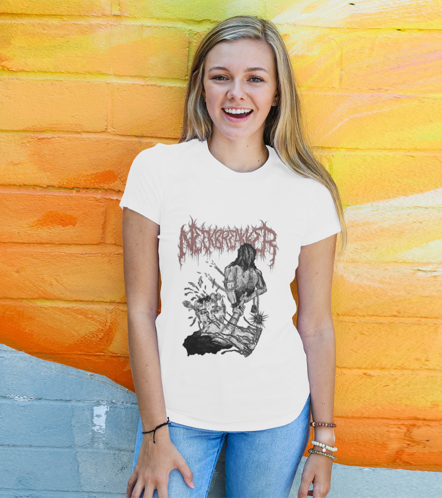 Neckbreakker Face Splitting Madness Longsleeve T-Shirt