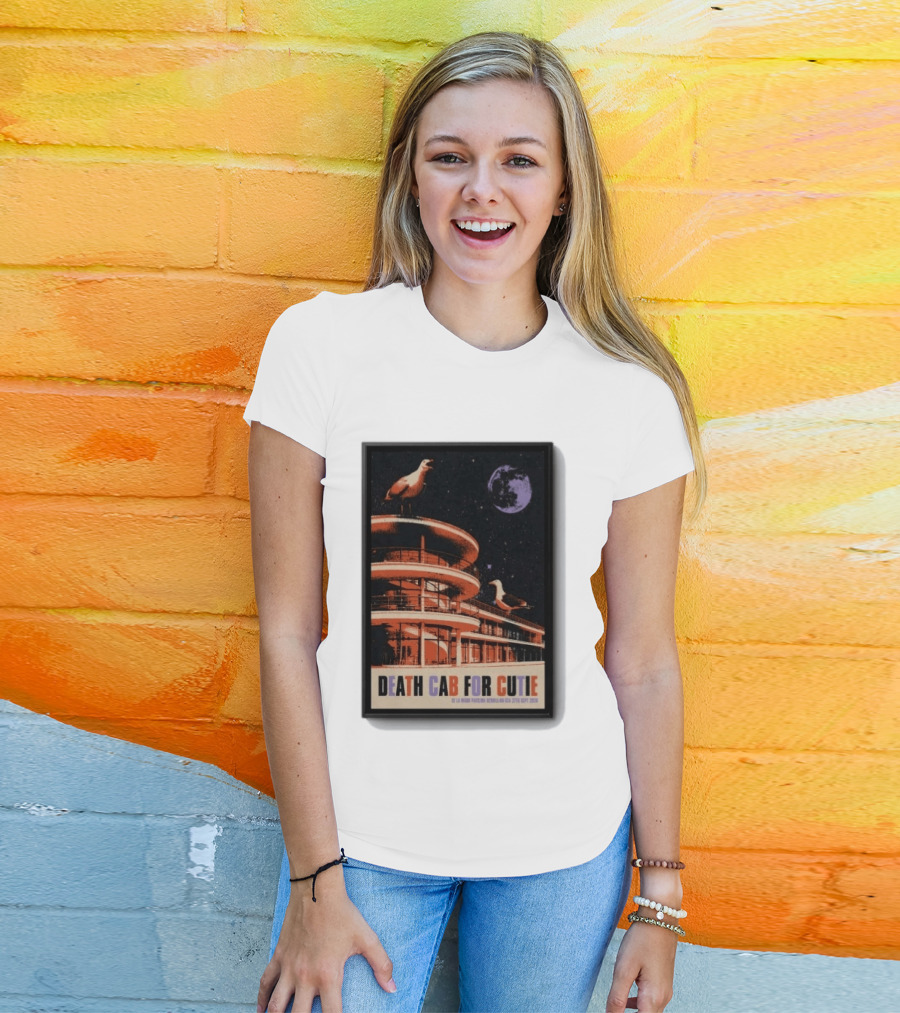 Death Cab For Cutie De La Warr Pavilion Bexhill UK September 2026 T-Shirt