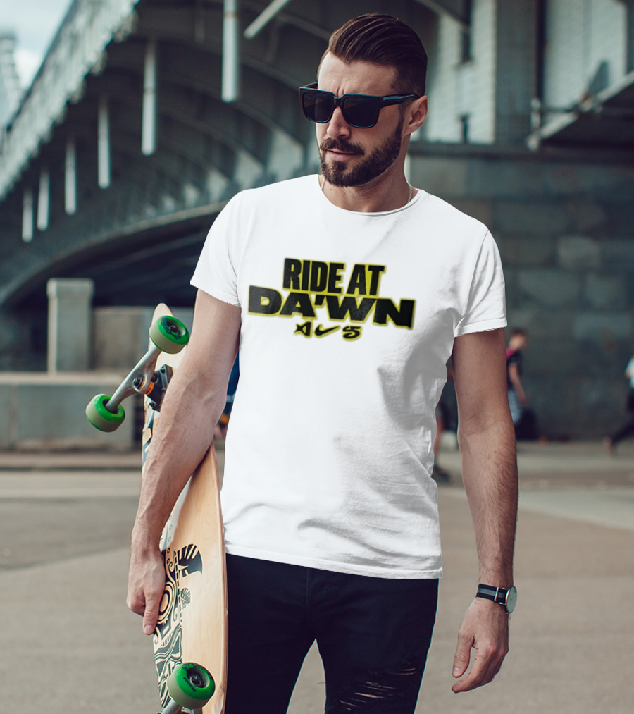 Ride At Dawn Nike Air 5 Sneaker Collaboration T-Shirt