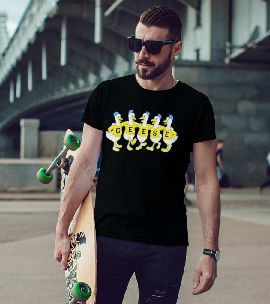 Geese Getting Killed Again 2026 Tour Dancing Geese In Yellow T-Shirt