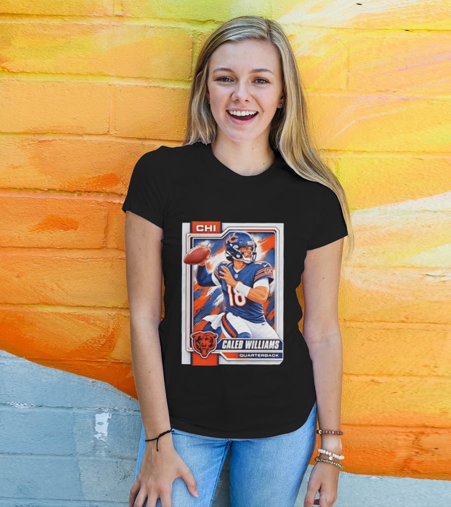 Caleb Williams Chicago Bears Quarterback CHI Football Fan T-Shirt