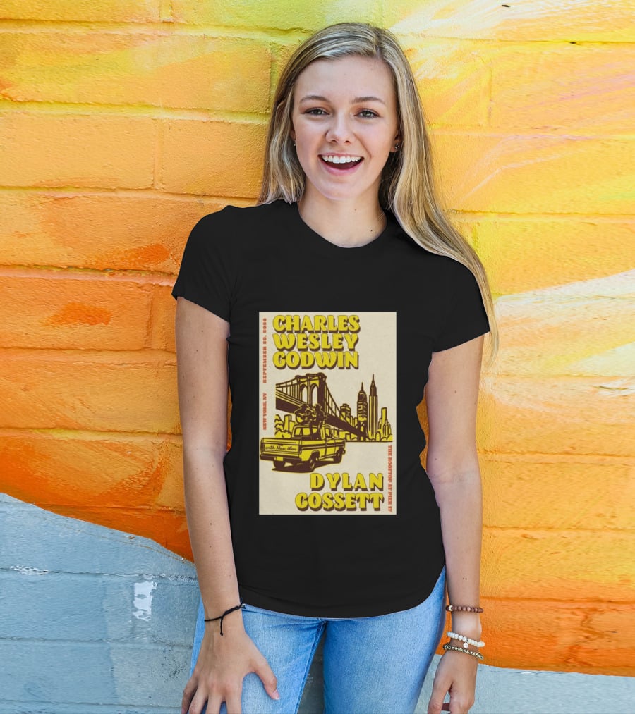 Charles Wesley Godwin Rooftop Pier 17 New York September 2026 Dylan Gossett T-Shirt