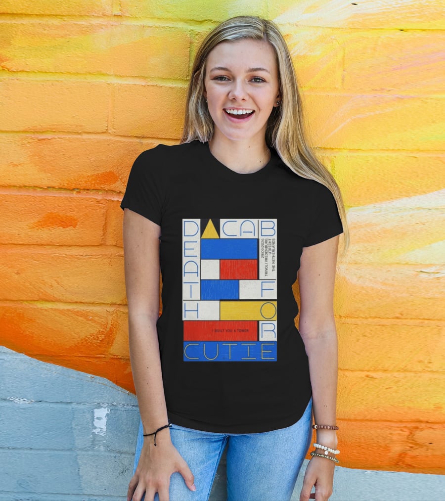 Death Cab For Cutie I Built You A Tower September 29 2026 TivoliVredenburg Utrecht The Netherlands T-Shirt