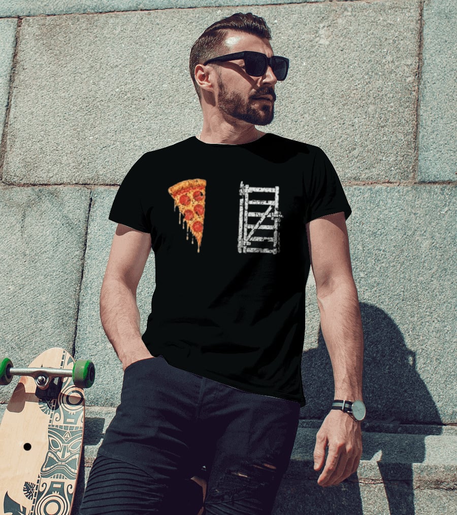 Pizza Slice And Gate Combo T-Shirt