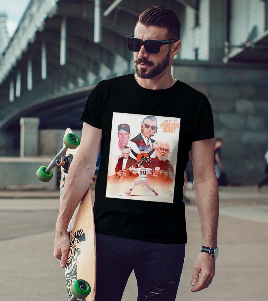 Mike Krukow San Francisco Giants Forever Giant 2026 Celebrating Iconic Moments T-Shirt