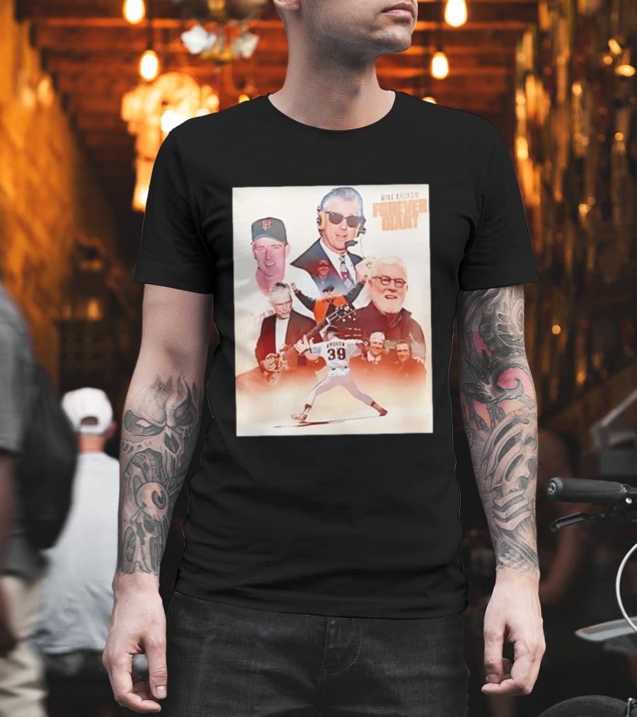 Mike Krukow San Francisco Giants Forever Giant 2026 Celebrating Iconic Moments T-Shirt