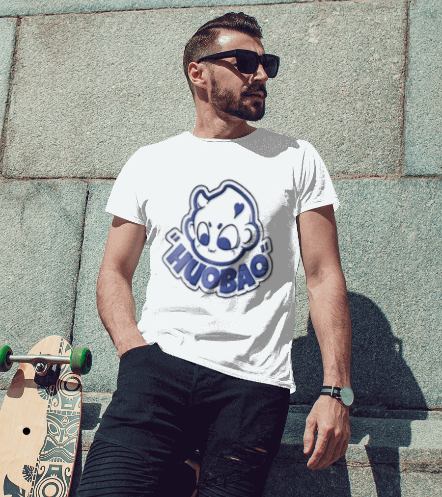 HUOBAO Baby Devil Face Cartoon T-Shirt