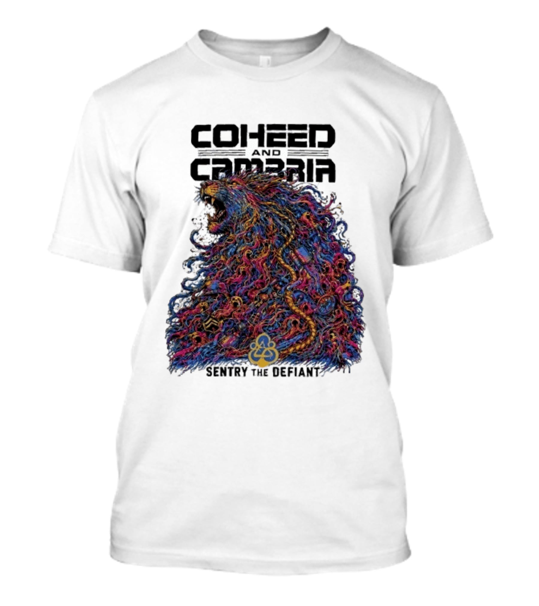Coheed And Cambria Sentry The Defiant Neverender Red Rocks Amphitheatre Morrison Colorado September 29 2026 T-Shirt