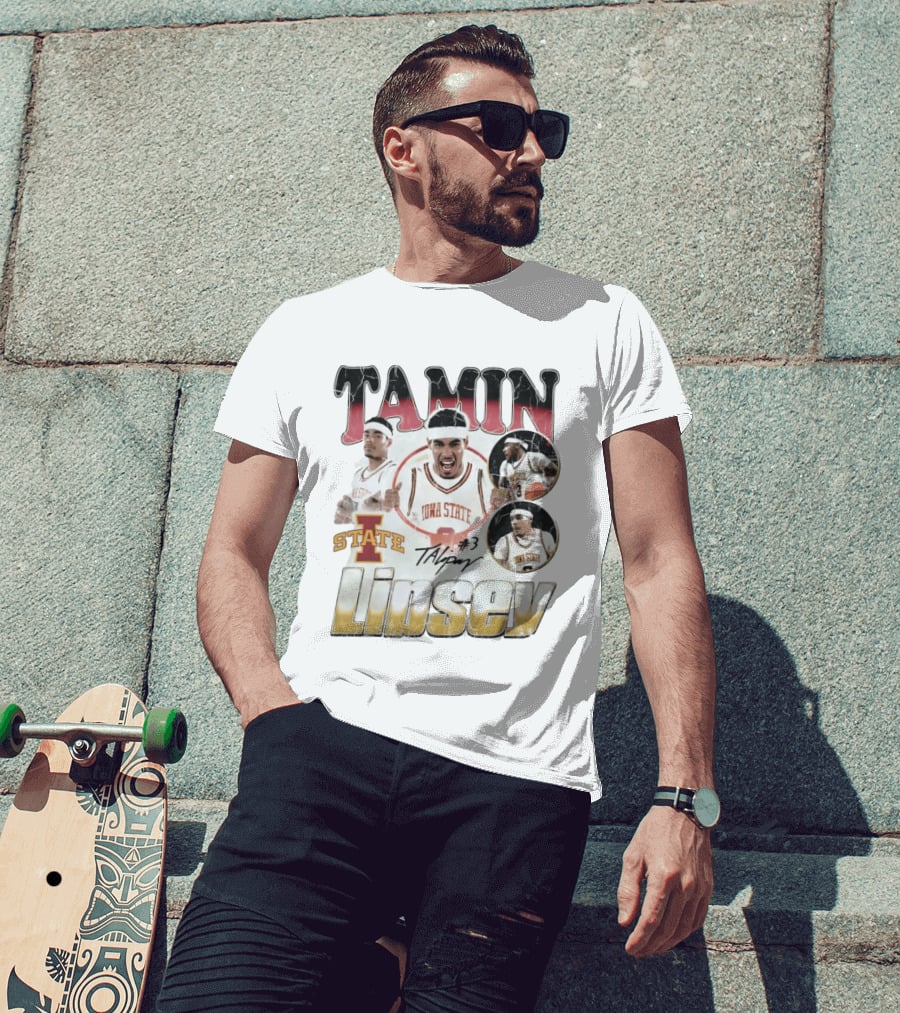 Tamin Lipsey Iowa State Cyclones Basketball No 3 Retro 90s T-Shirt