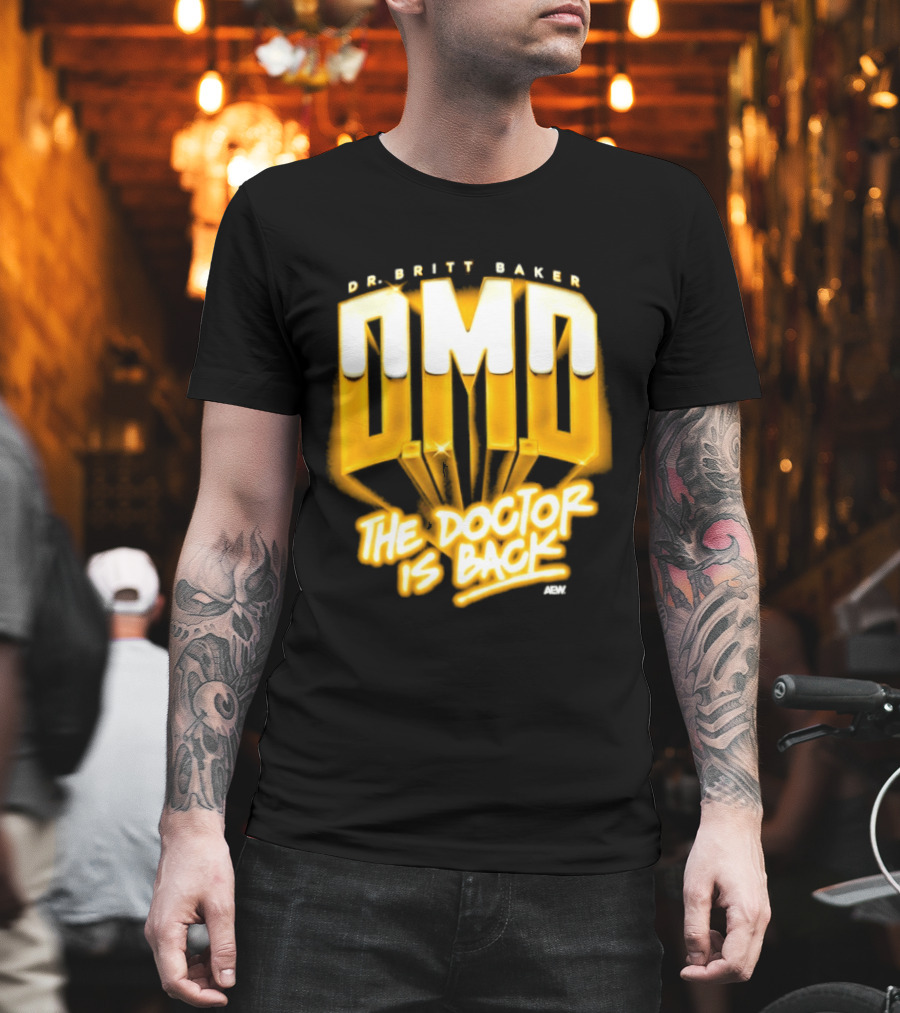 Dr Britt Baker DMD The Doctor Is Back AEW Wrestling T-Shirt