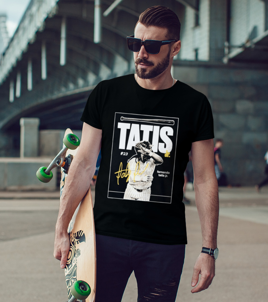 Fernando Tatis Jr #23 Bat Flip San Diego Padres Tatis Jr T-Shirt