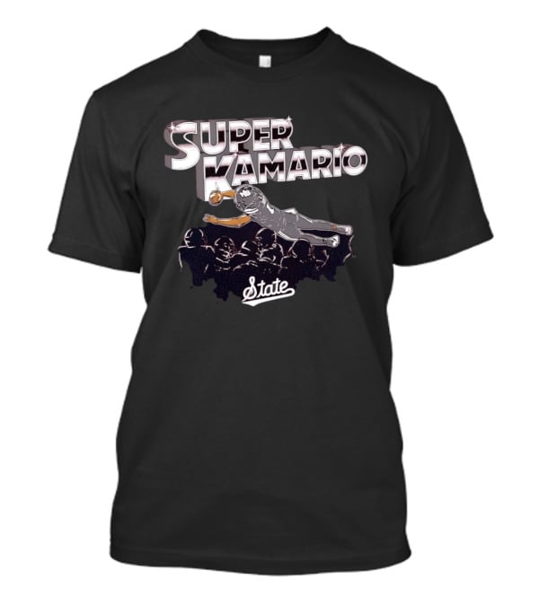 Super Kamario State Bulldogs Football Dive T-Shirt