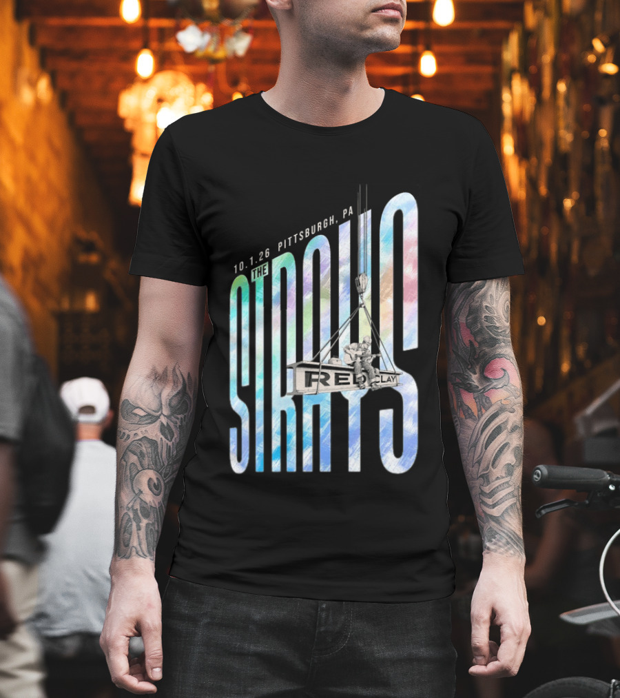 The Red Clay Strays Pittsburgh PA October 1 2026 Concert T-Shirt