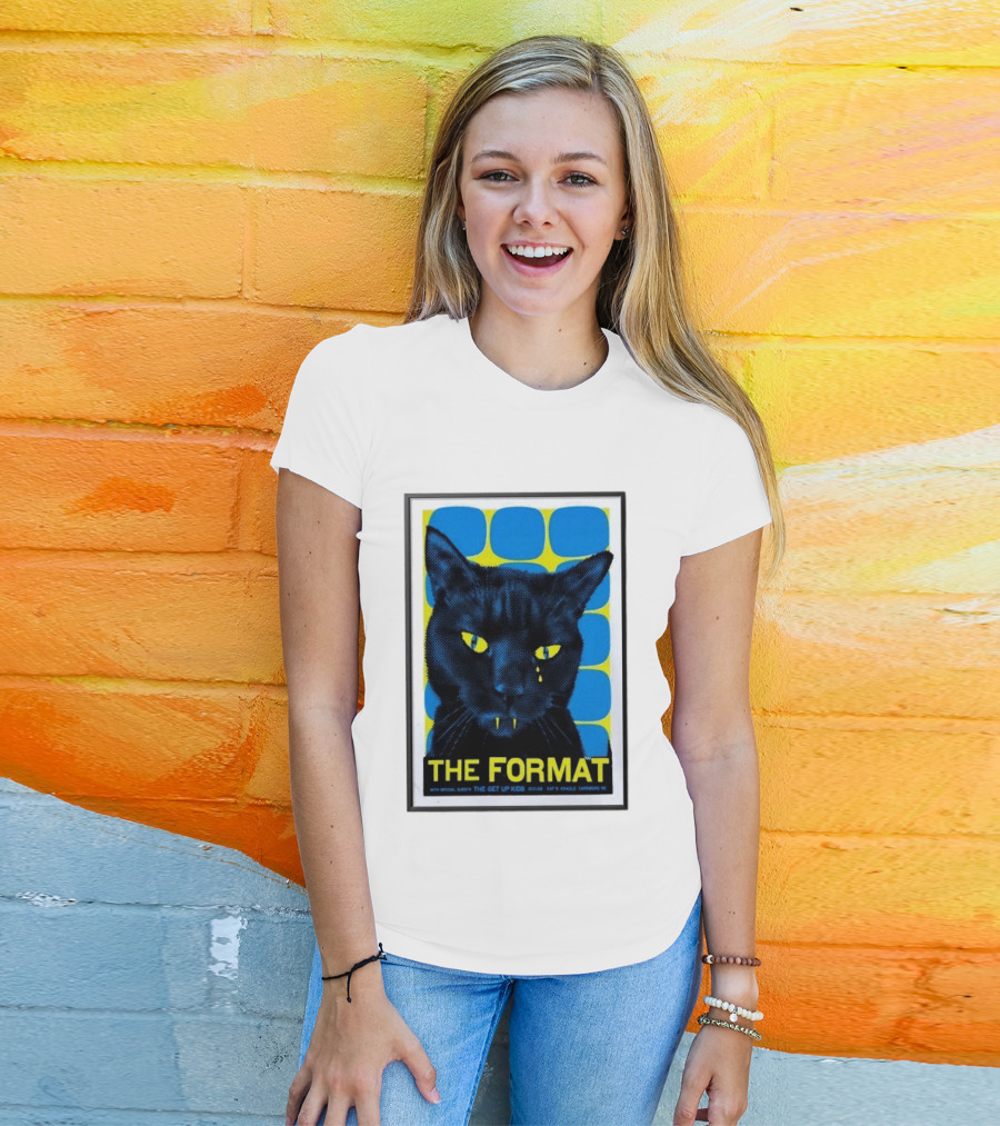 The Format With The Get Up Kids Cat's Cradle Carrboro NC 2026 Tour T-Shirt
