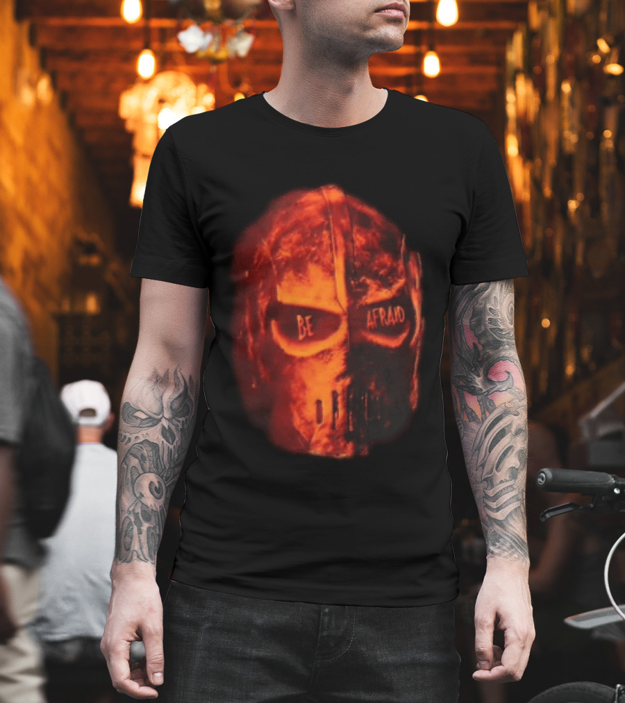 Be Afraid Mask Bane T-Shirt