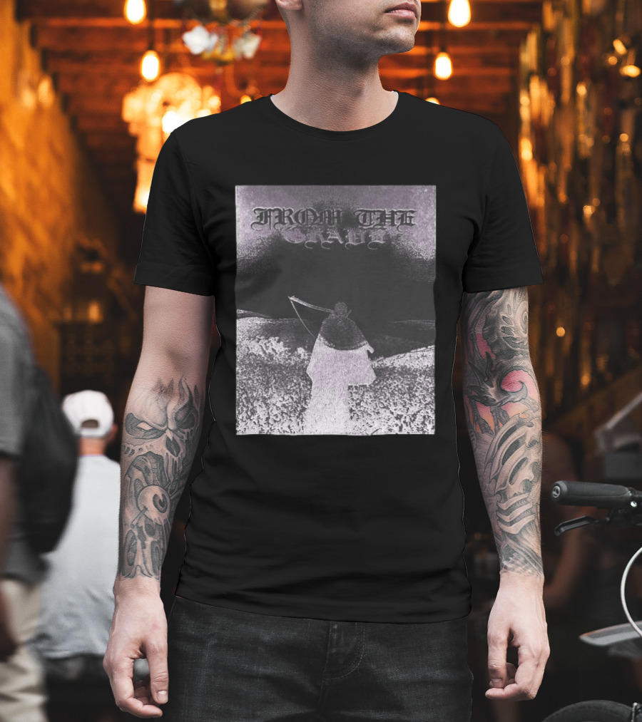 Farmer's Daughter Store From The Grave Longsleeve Gothic Reaper Scene T-Shirt