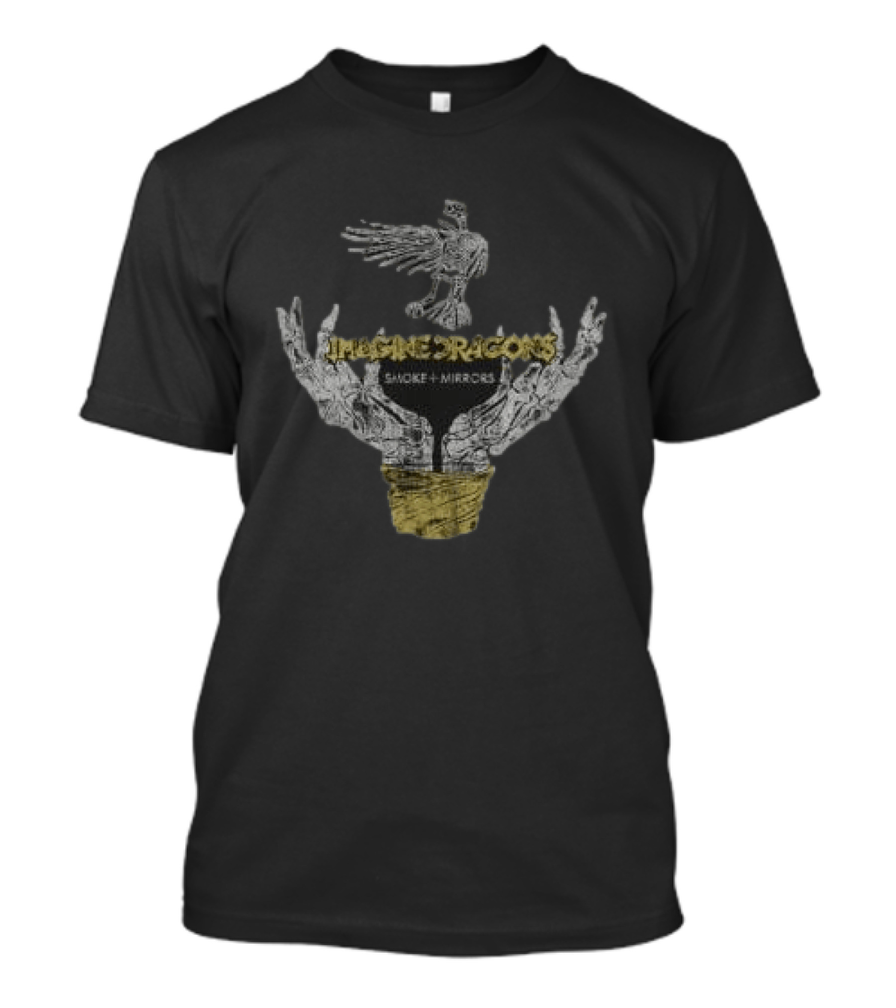 Imagine Dragons Smoke And Mirrors Hands Bird T-Shirt