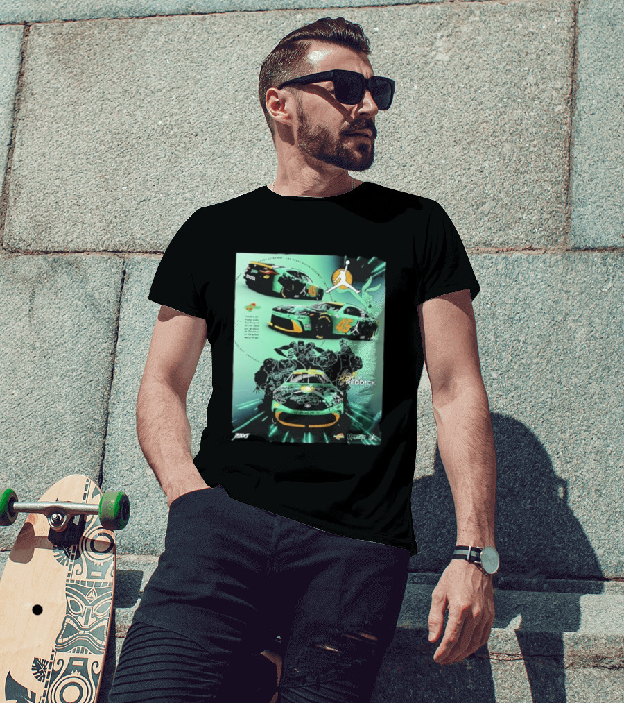 Tyler Reddick 45 Camry Jordan Monstars Las Vegas Racing T-Shirt
