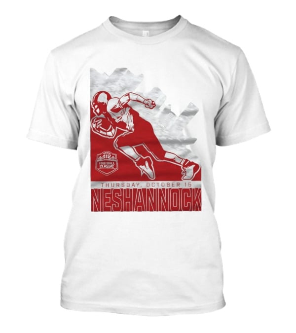 412 Football Classic Neshannock Thursday October 15 T-Shirt