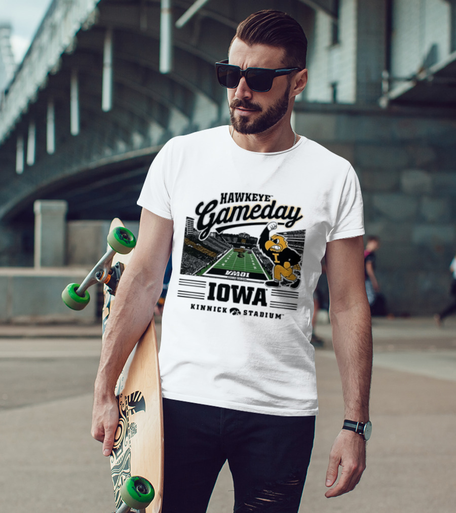 Iowa Hawkeyes Vs Ohio State Buckeyes Gameday 2026 Kinnick Stadium T-Shirt