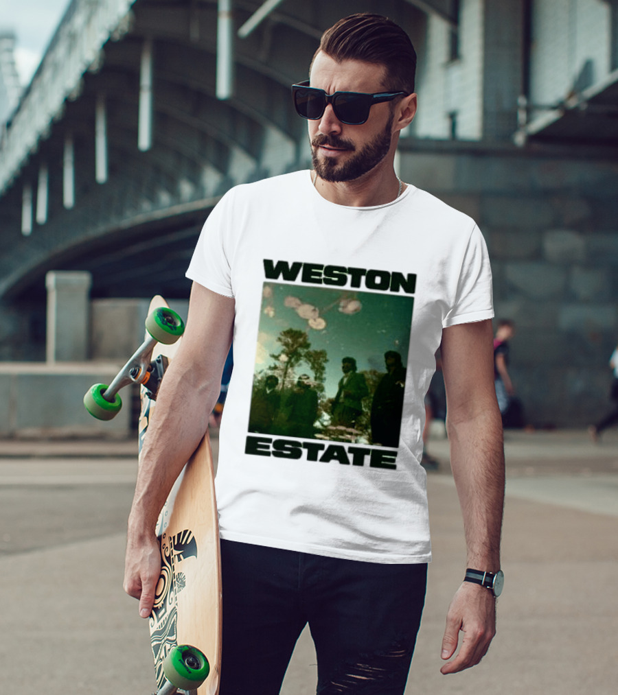 Weston Estate Open Season Vintage Aesthetic Reflection Scene T-Shirt