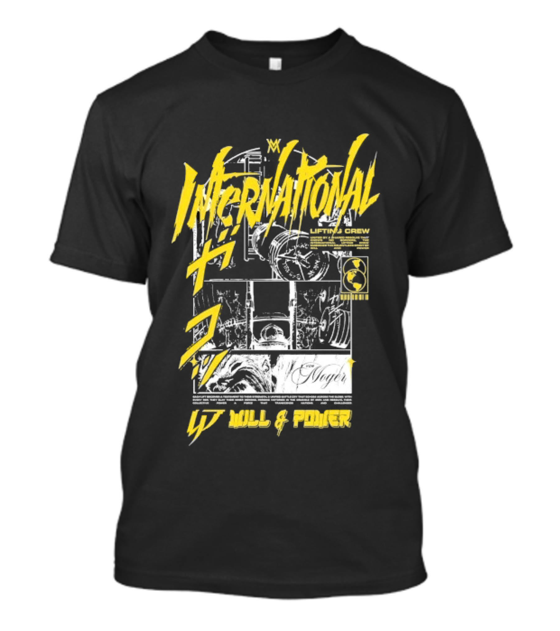 Inscrutable Manga Volume 1 MPMeger UA Trainer Series Calum Von Moger T-Shirt