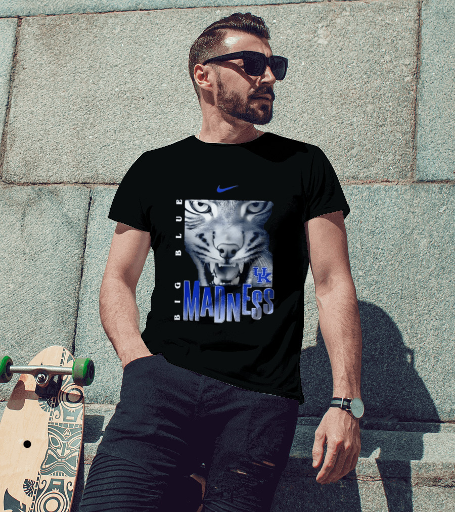 Kentucky Wildcats Big Blue Madness UK Nike Big Head T-Shirt