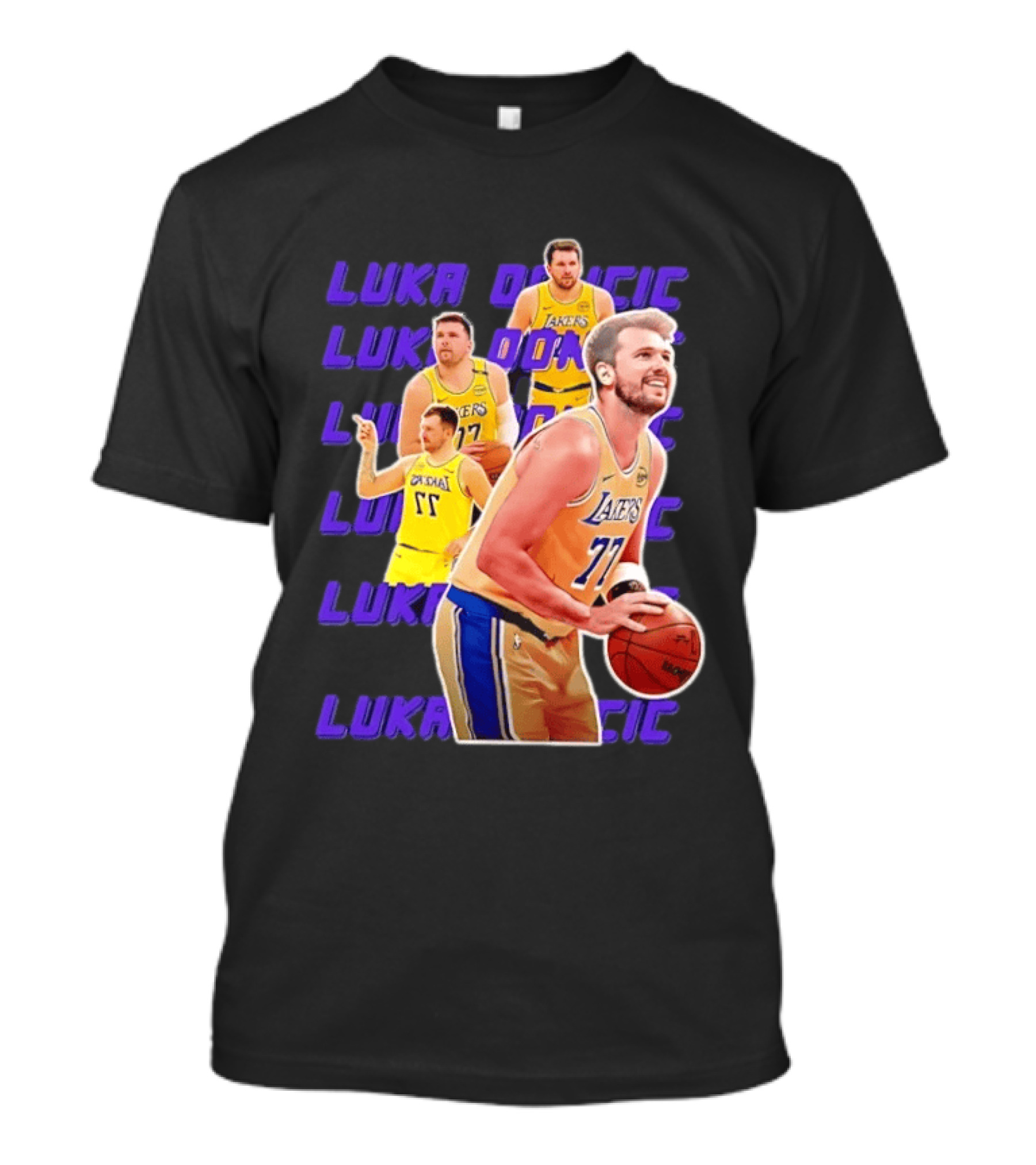 Luka Doncic Los Angeles Lakers 2026 Basketball Player 77 T-Shirt