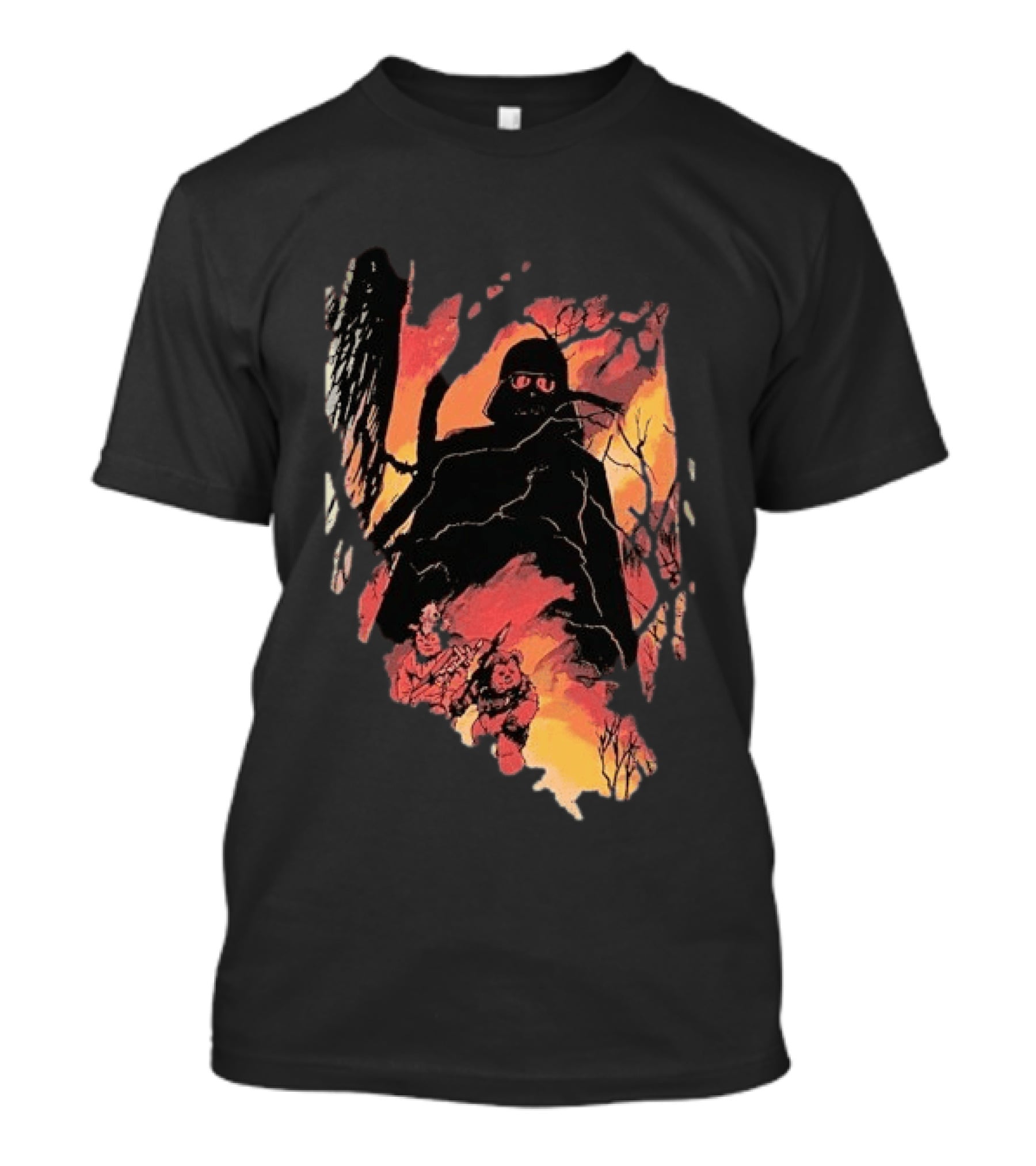 Star Wars Darth Vader Dreams Can't Hurt You Hidden Rebels Forest Scene T-Shirt