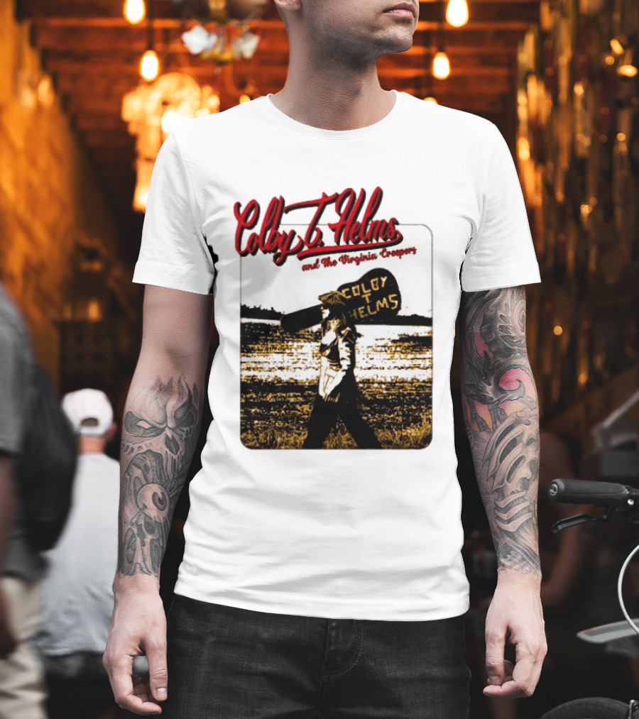 Colby Helms And The Virginia Creepers Travelin' Man Acoustic Journey T-Shirt