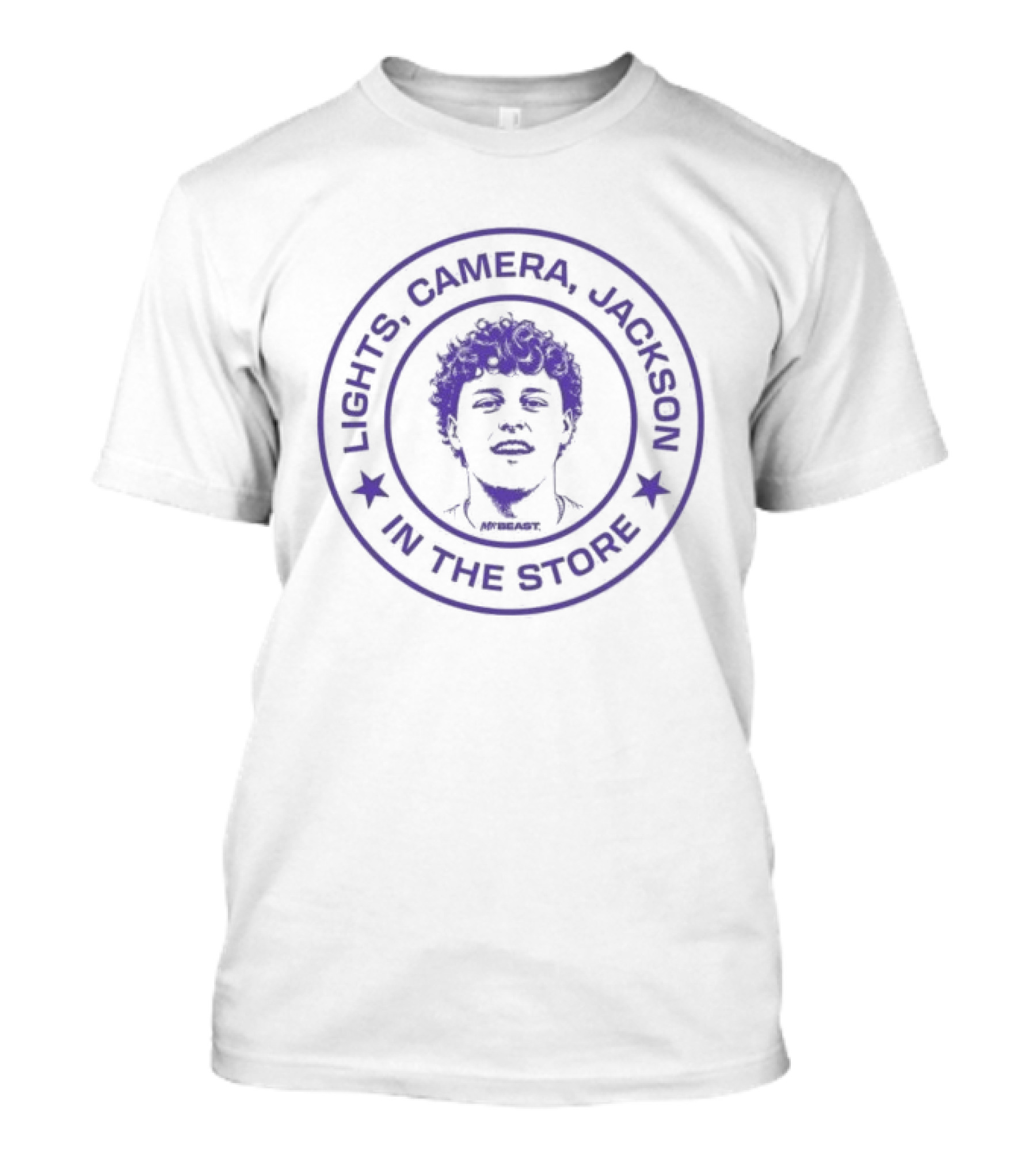 Lights Camera Jackson MrBeast In The Store T-Shirt