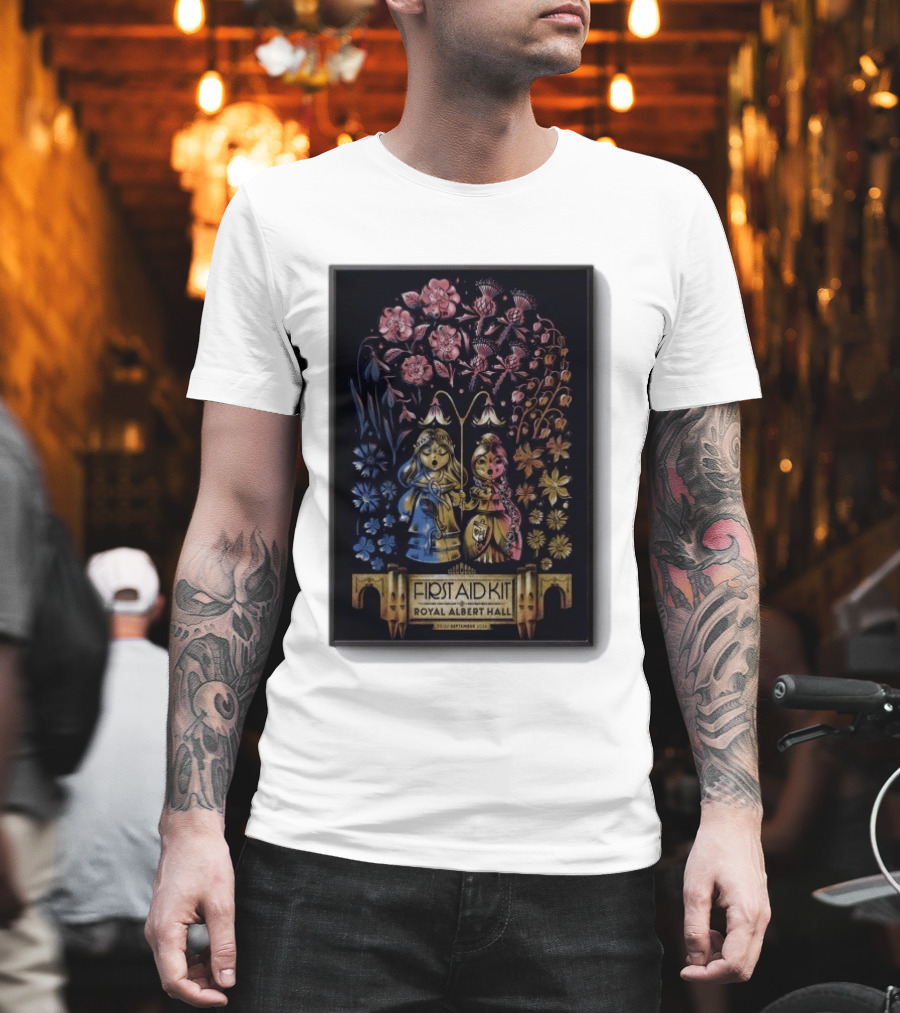 First Aid Kit September 29 30 2026 Royal Albert Hall London With Floral T-Shirt