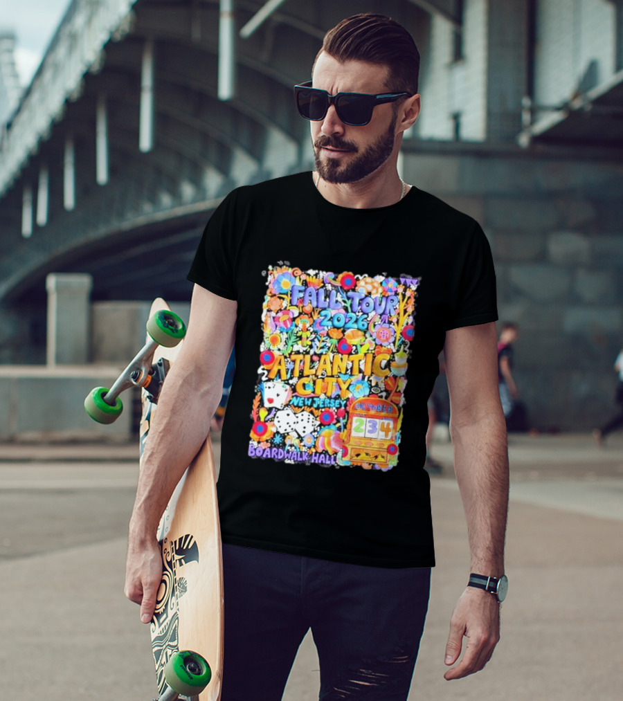 Fall Tour 2026 Atlantic City New Jersey Boardwalk Hall October 2 3 4 Phish Boardwalk Ball T-Shirt