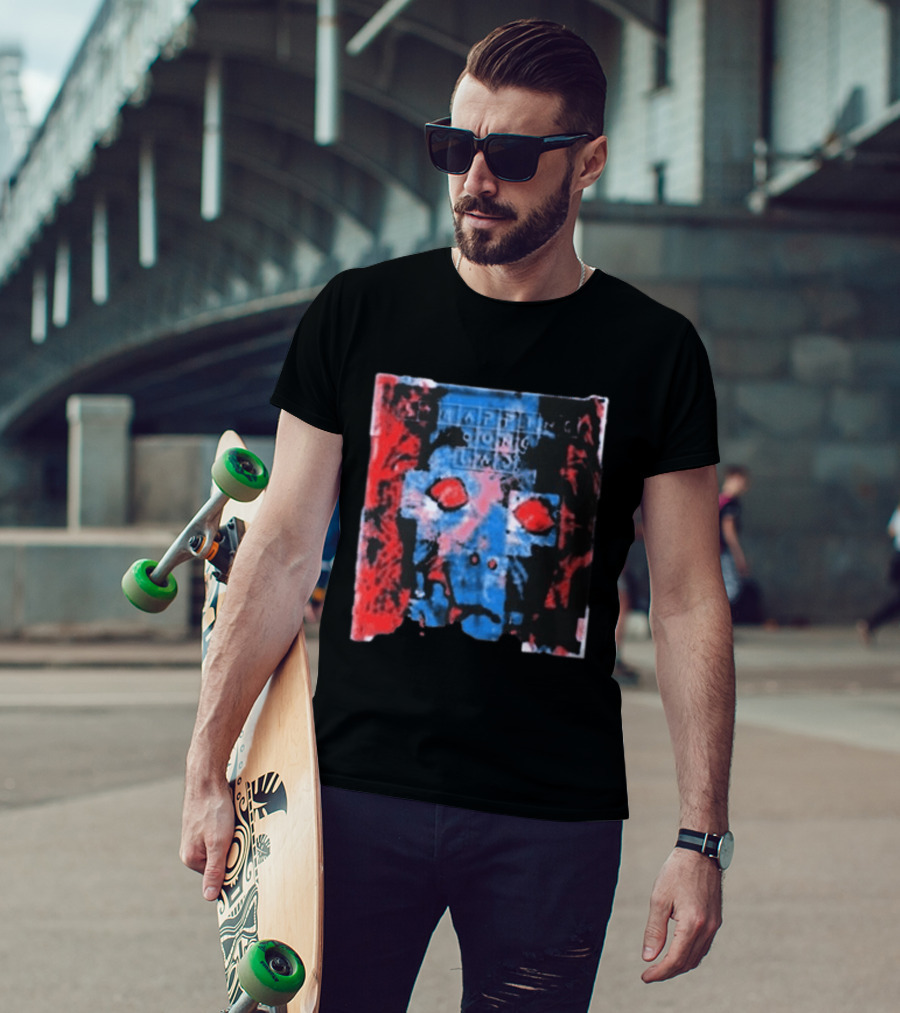 Beyond Human Skin Me Warhol Style Faces T-Shirt