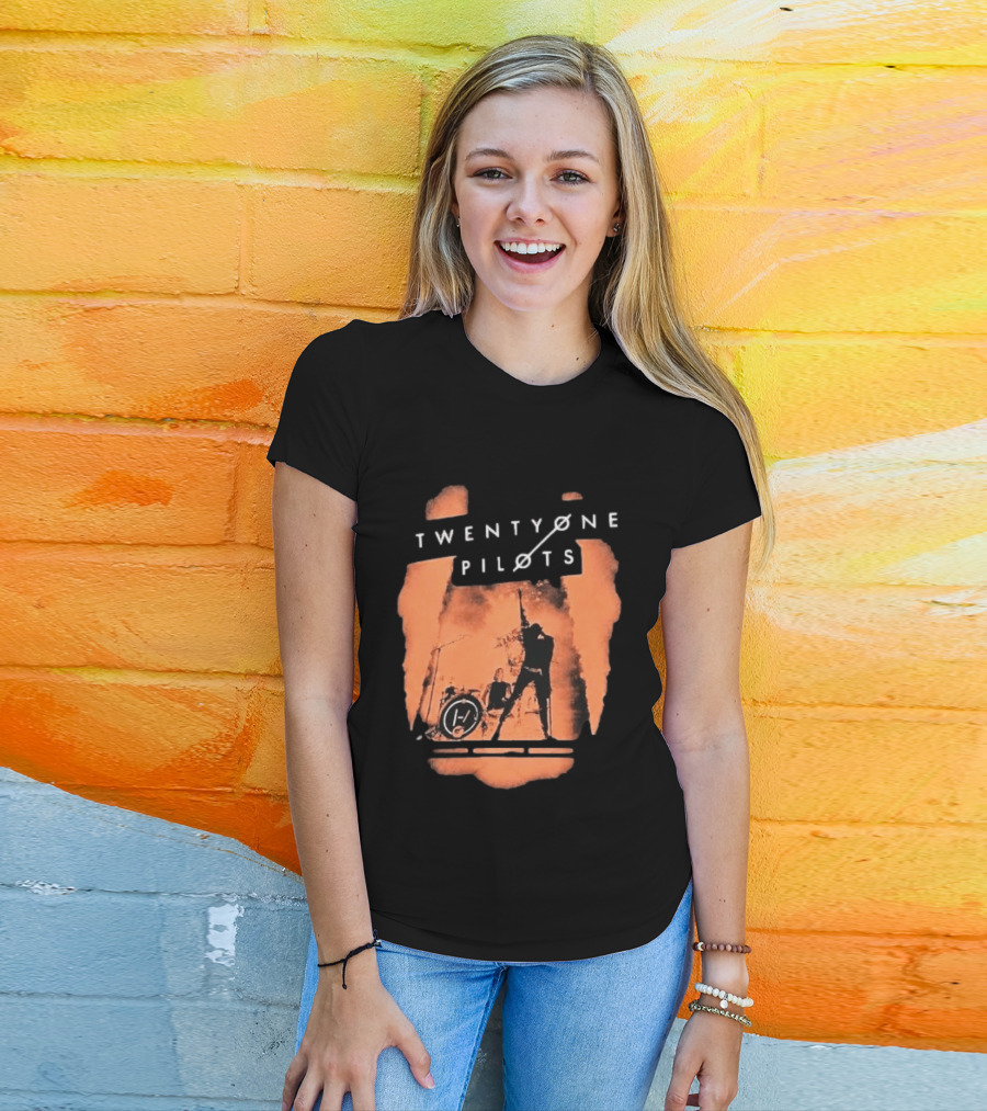 Twenty One Pilots 2017 Emotional Roadshow Tour Josh T-Shirt