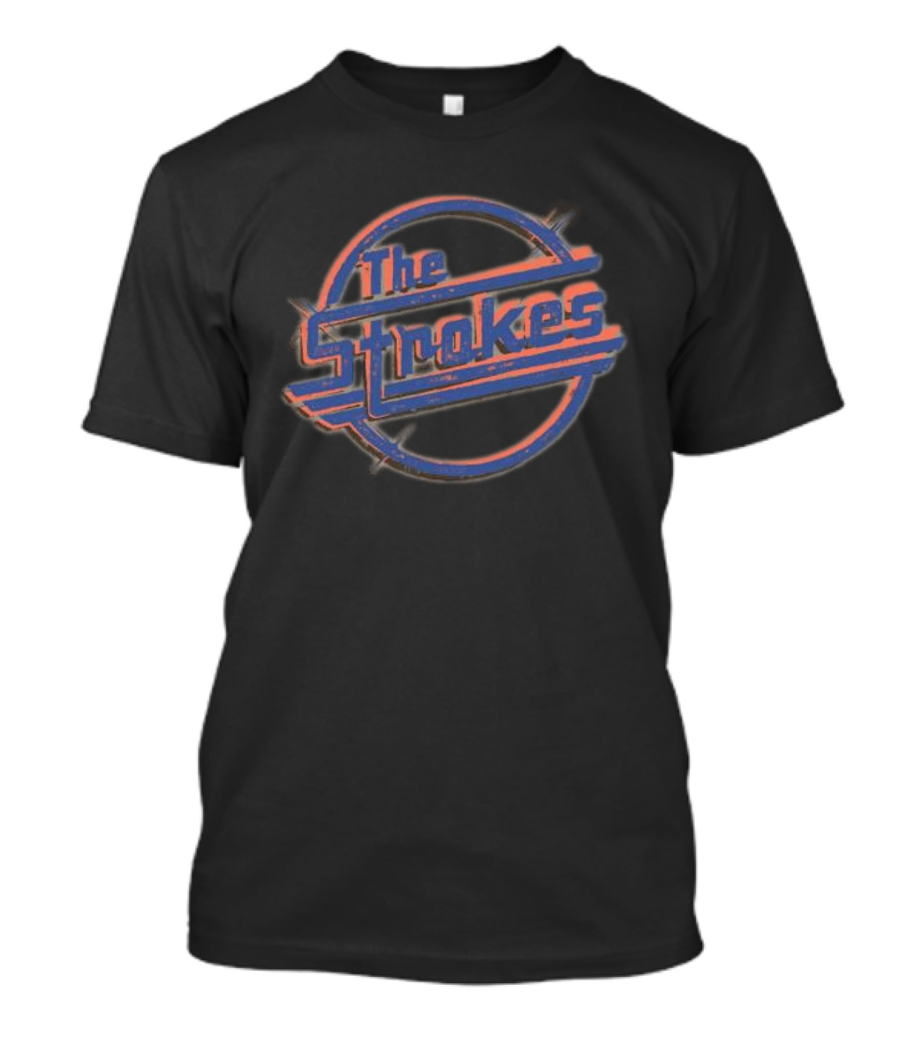 The Strokes New York Vintage Circle Logo Crewneck T-Shirt