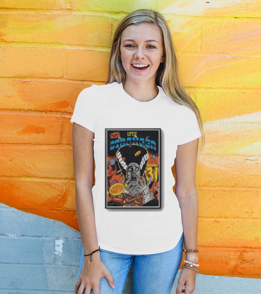 Little Stranger Halloween Night Badfish Jarv Jannus Live October 31 St. Petersburg FL 2026 T-Shirt