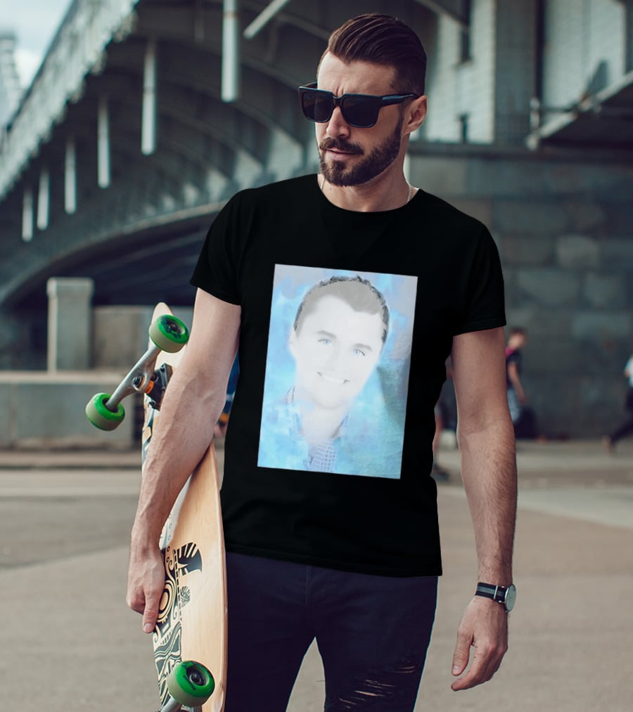 Charlie Kirk Turning Point USA Conservative Blue Aura T-Shirt