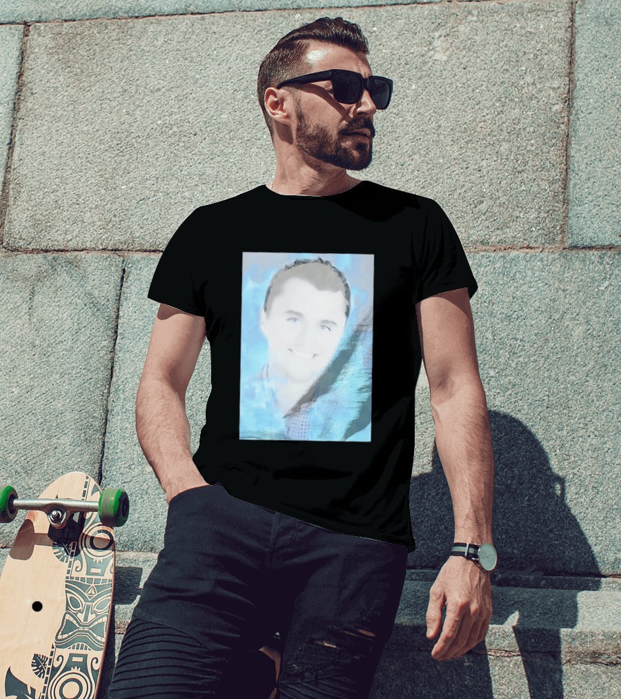 Charlie Kirk Turning Point USA Conservative Blue Aura T-Shirt