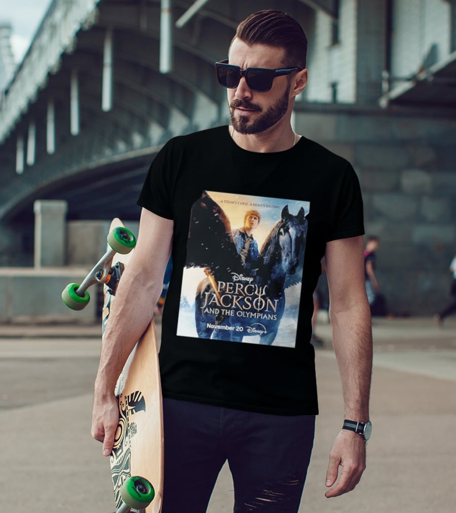 Percy Jackson And The Olympians A Titan's Curse A Hero's Destiny November 20 Disney+ T-Shirt