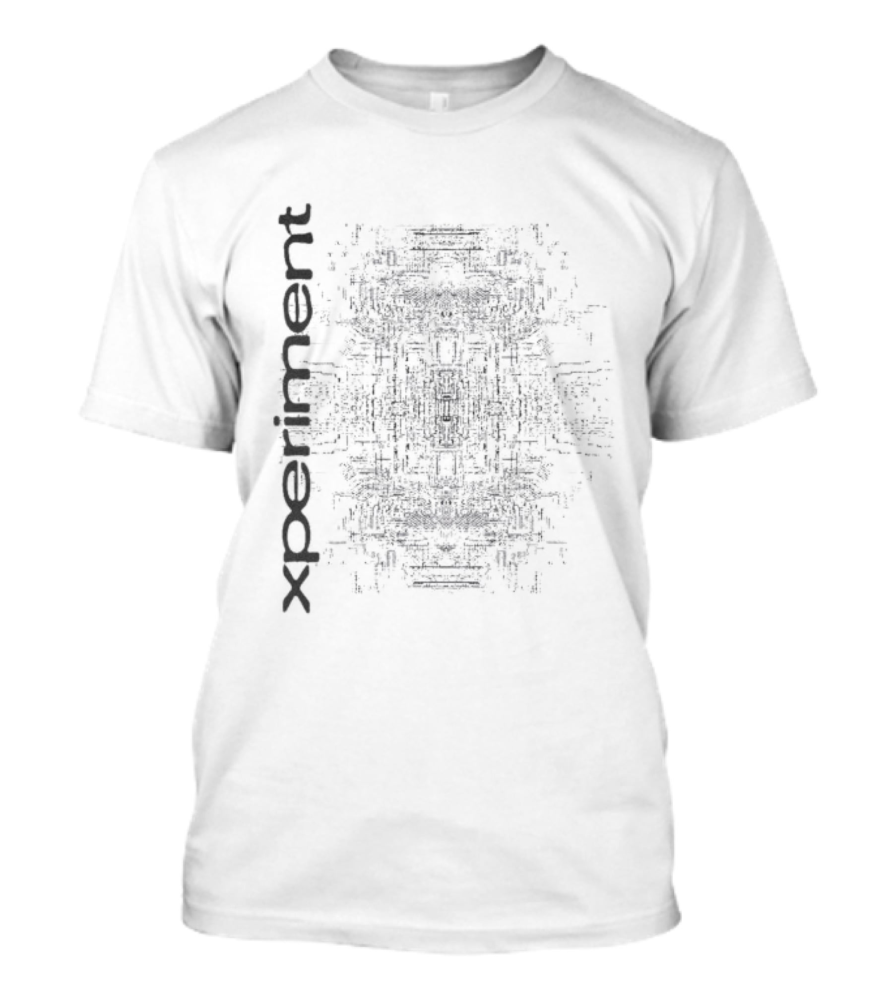Ken Carson Processing Xperiment Abstract Pattern Multicolor T-Shirt