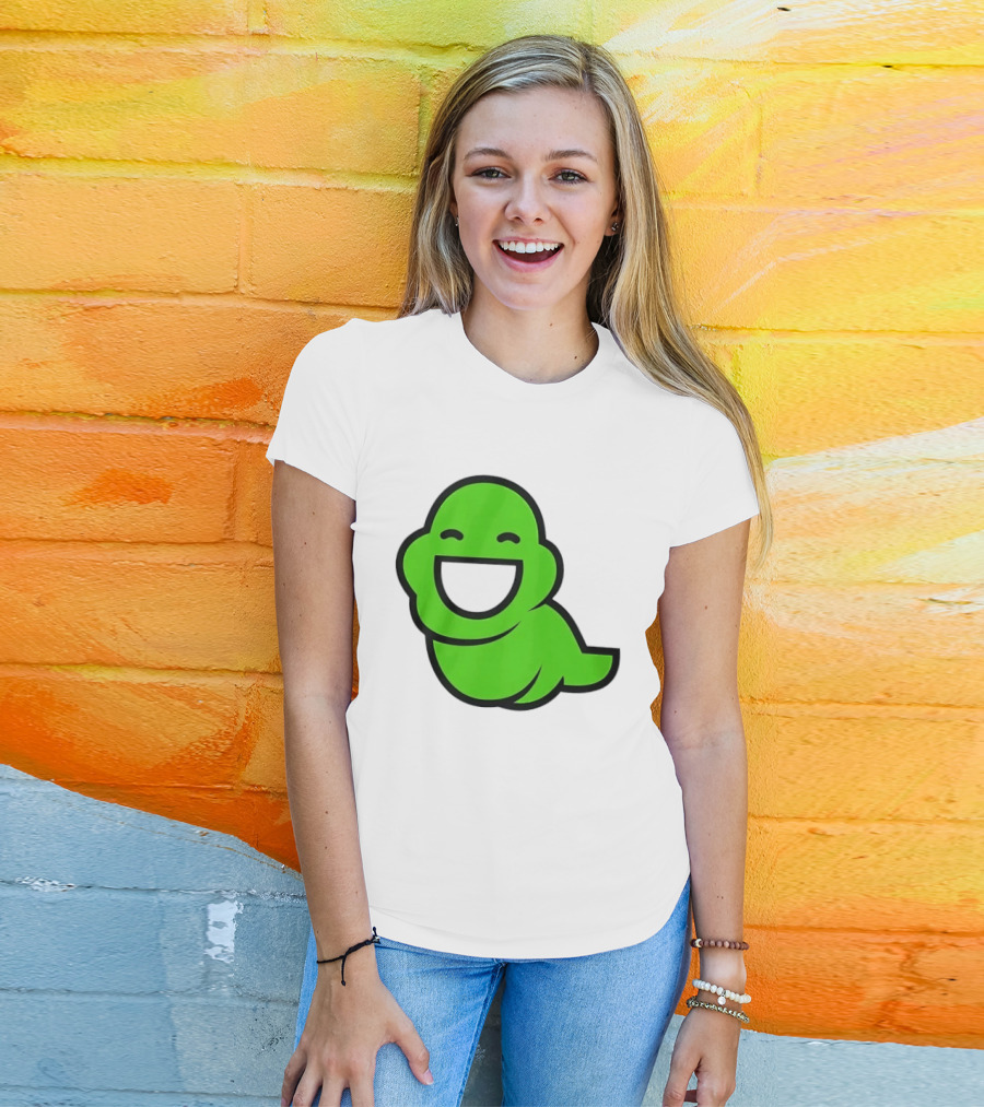 Homestuck John Egbert Slime Ghost Green Smiling T-Shirt