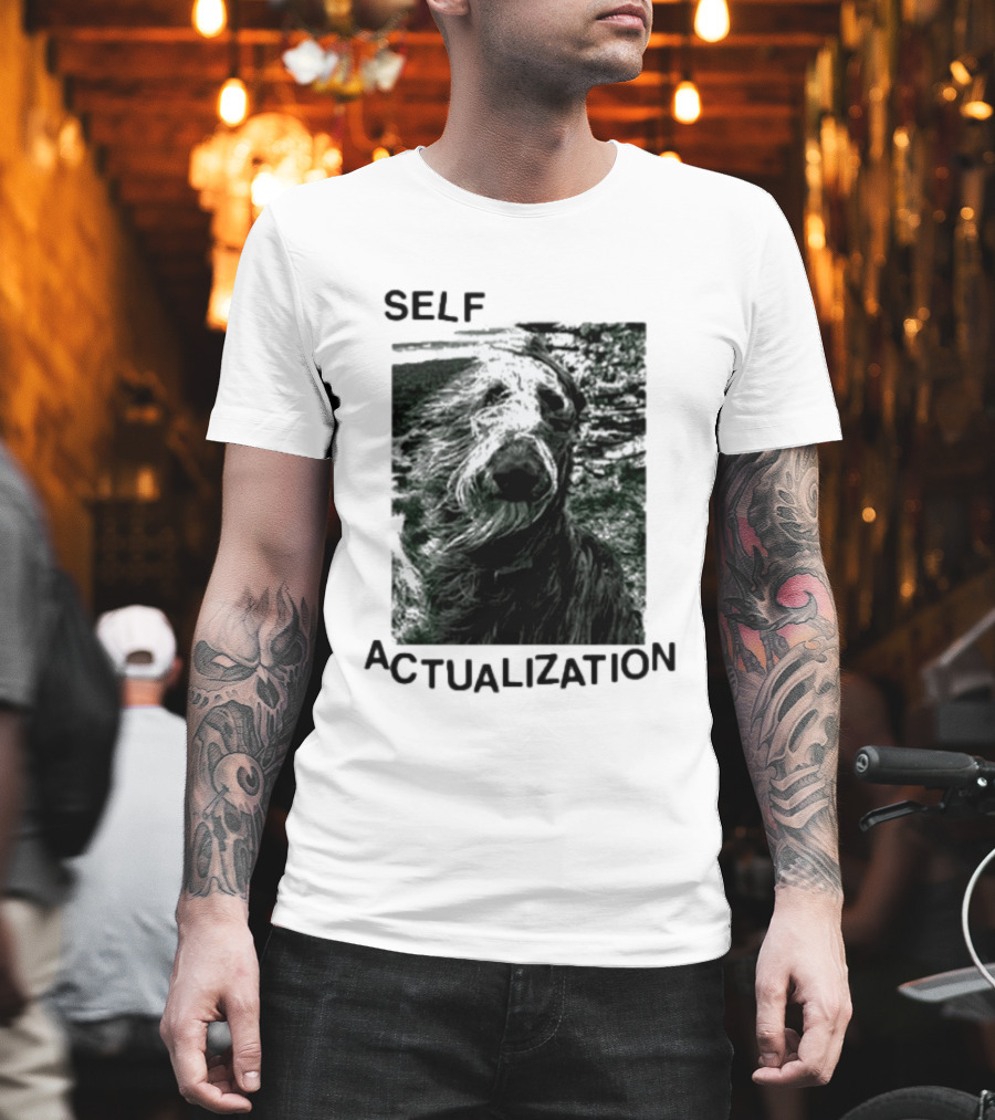 SELF ACTUALIZATION Henry Johnson Dog T-Shirt