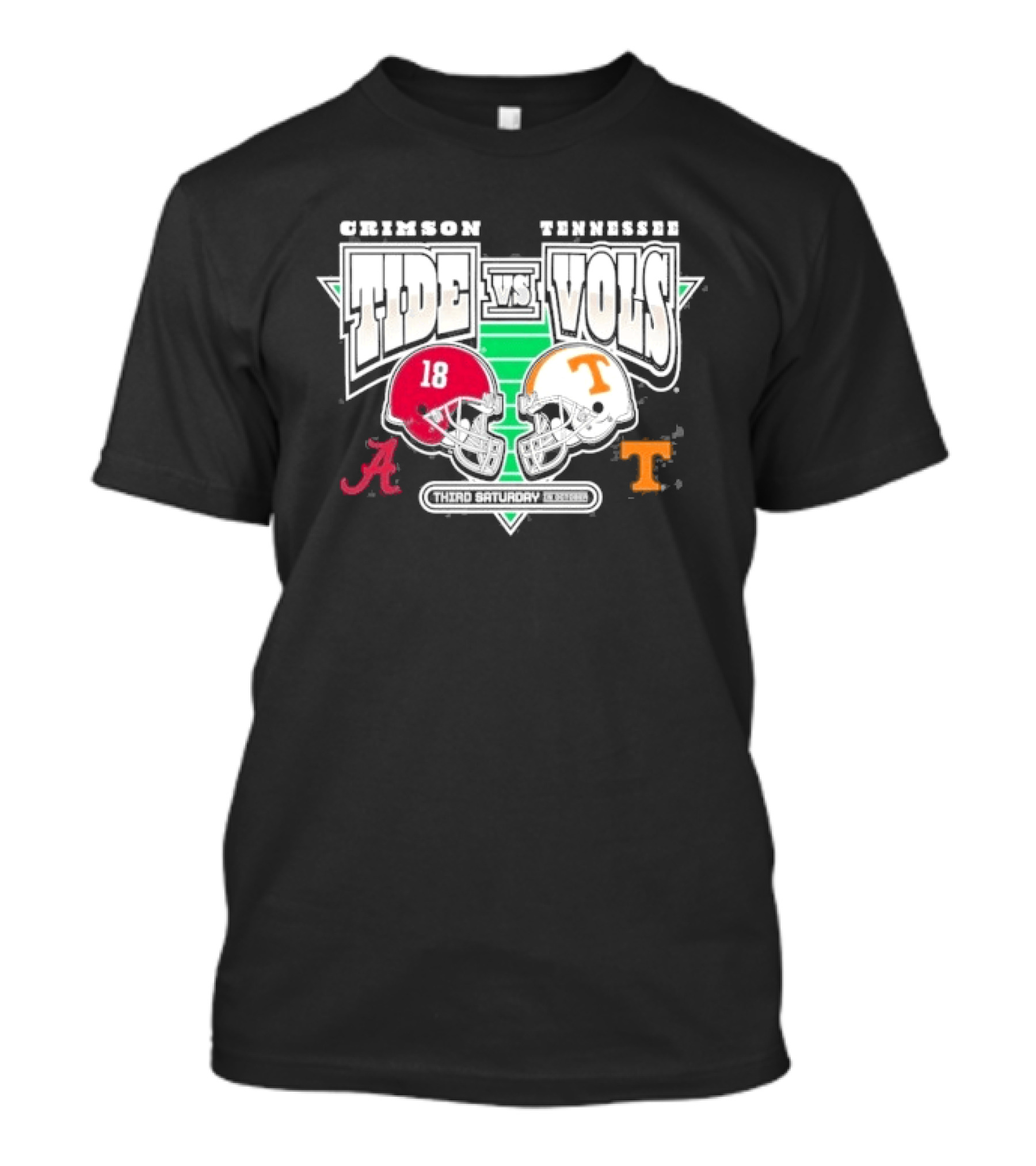 Alabama Crimson Tide Tennessee Volunteers Football Rivalry Third Saturday October 2026 T-Shirt