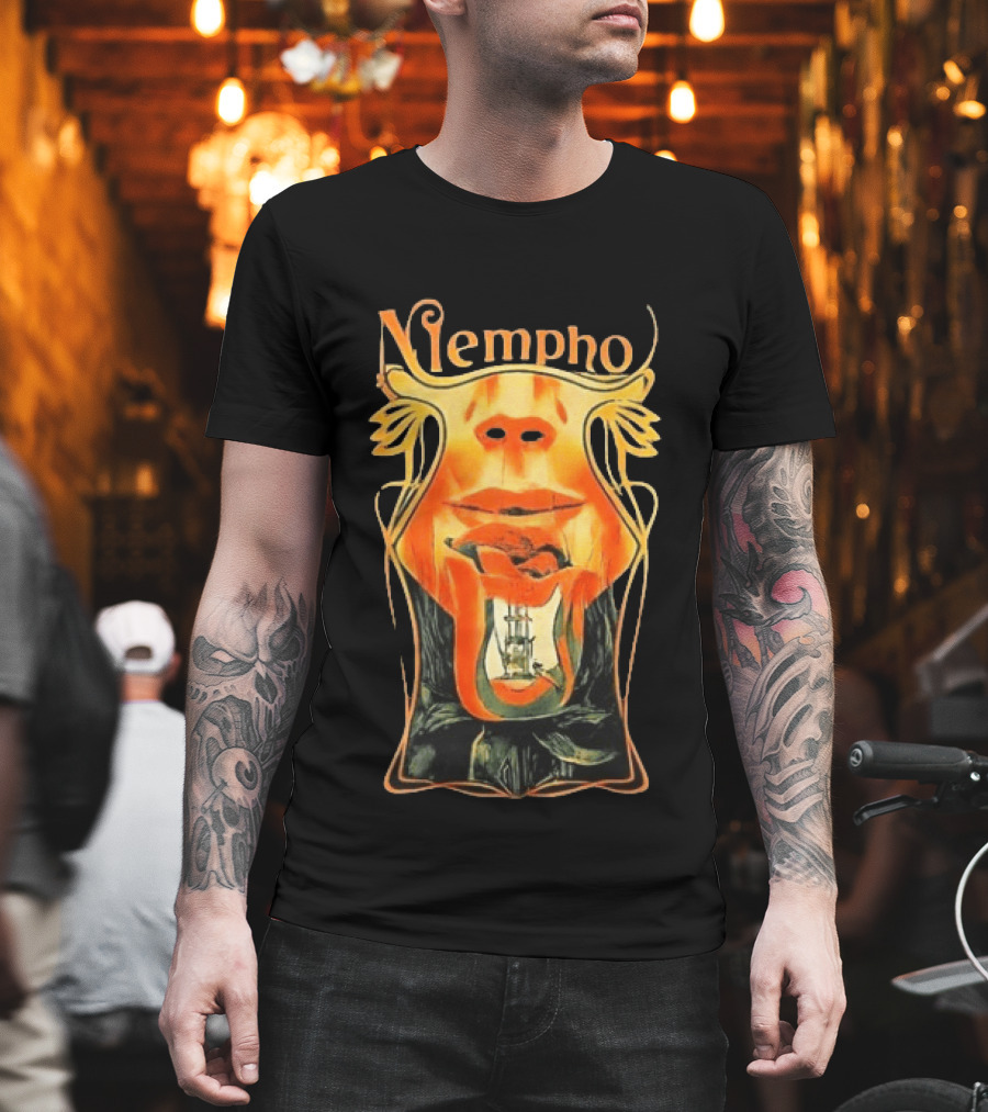 Mempho Music Festival 2026 Surreal Mask Art With Vivid T-Shirt